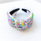 Beaded Headband - Colorful Cascade