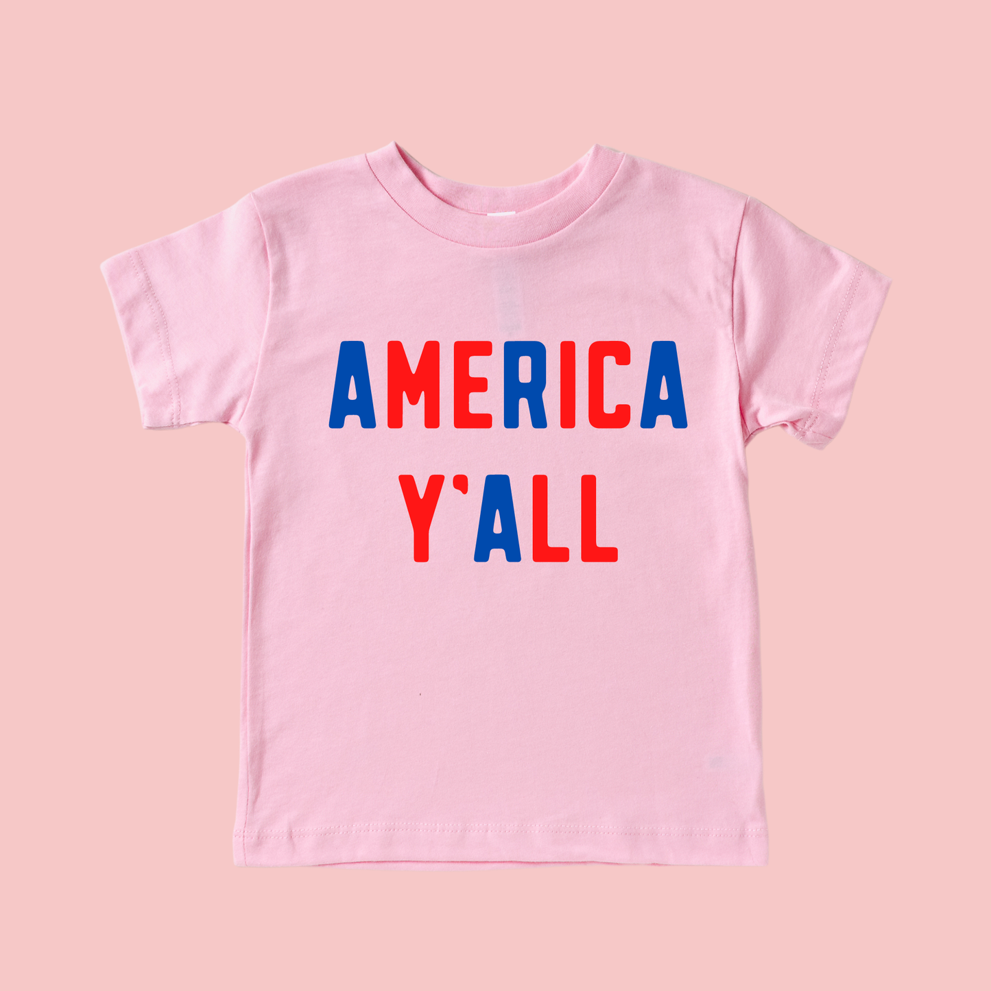 America Y'all Toddler and Youth 4th of July Shirt