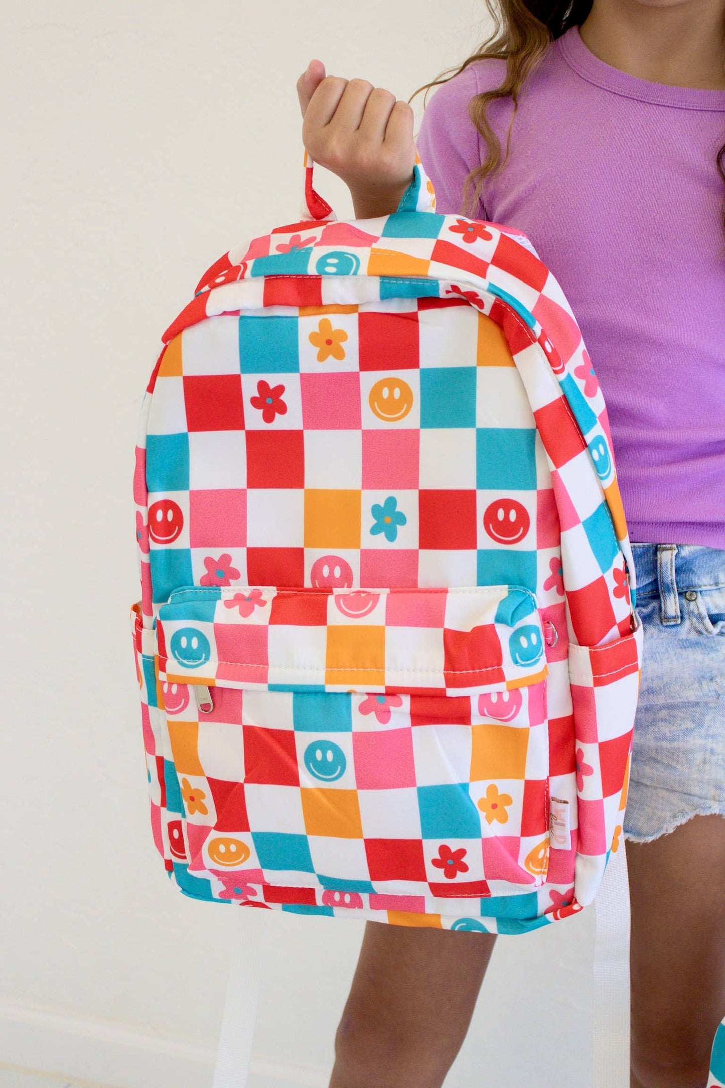 Smiley Vibes Backpack pair