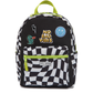Checkered Toddler Pre-K Backpack w/ Patches Back to School
