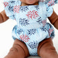 Emmy Romper in Firework | Baby Bubble | 4th of July