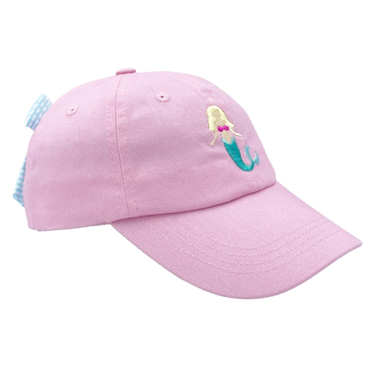 Mermaid Bow Baseball Hat (Girls)