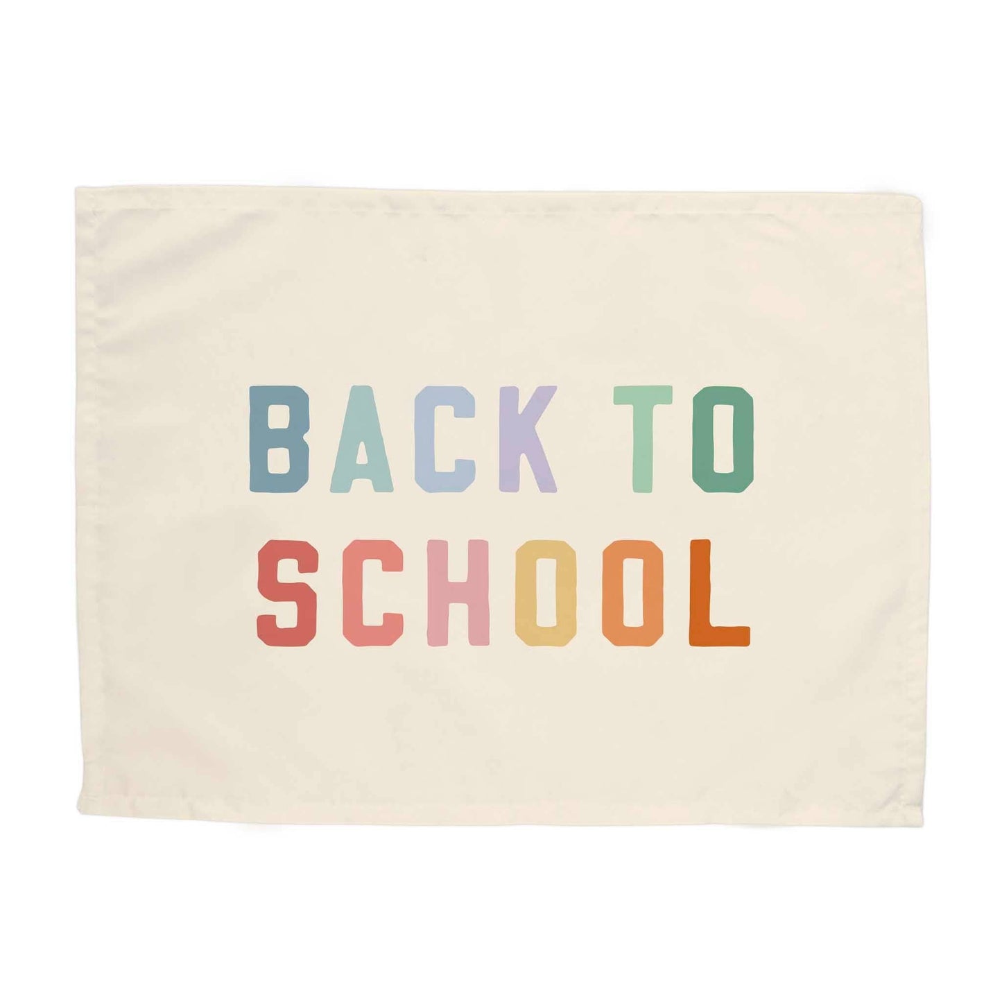 {Rainbow} Back To School Banner
