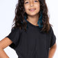 Simply Soft Dolman Tee - Black