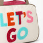 Let's Go Embroidery Duffel Bag