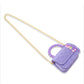 Pearl Handle Message Charm Bag