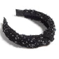 KNOTTED SEQUINS HEADBAND