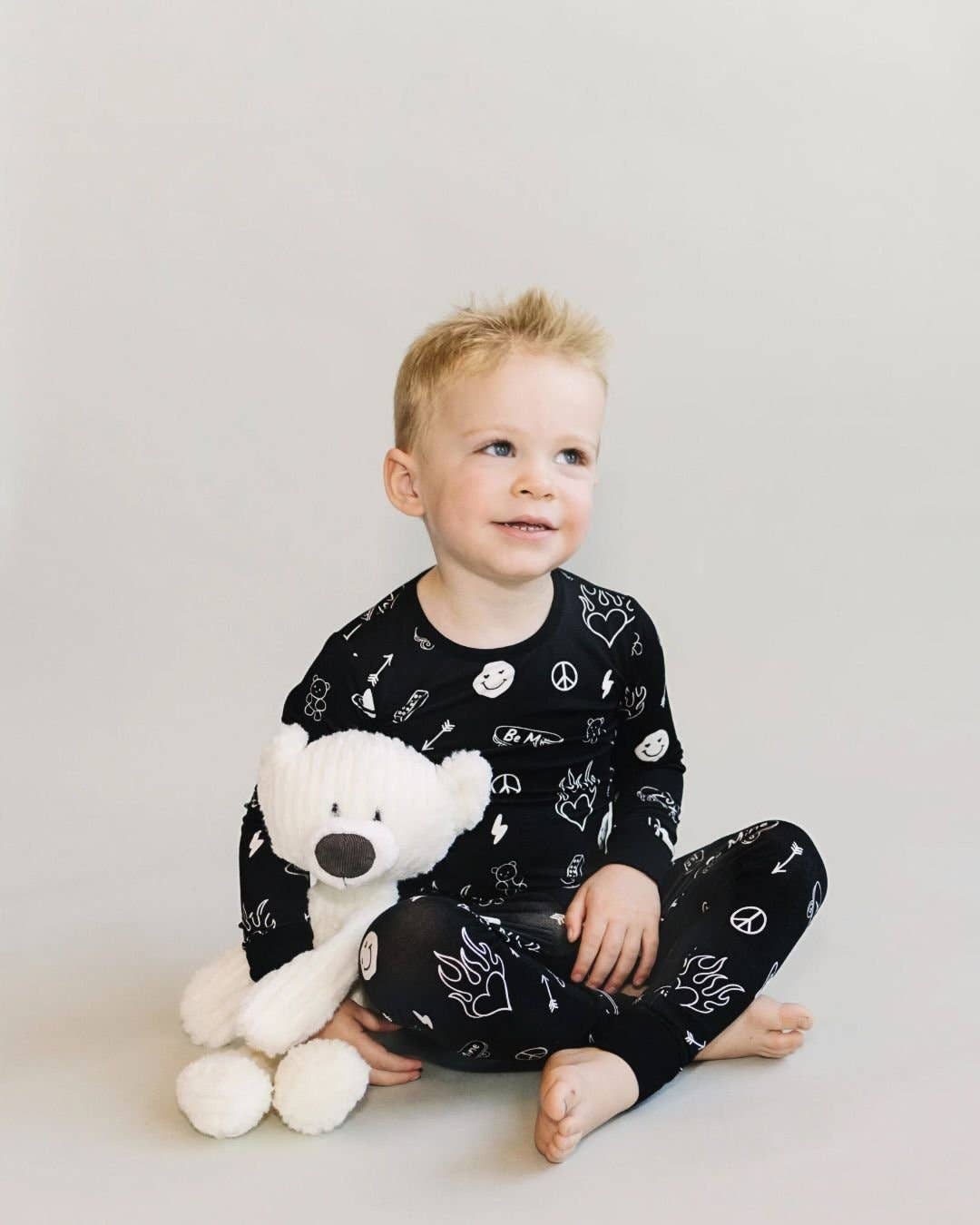 Bamboo Kids Clothing Two Piece Set | Be Mine
