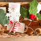 Candy Cane Felt Shape Hair Clip