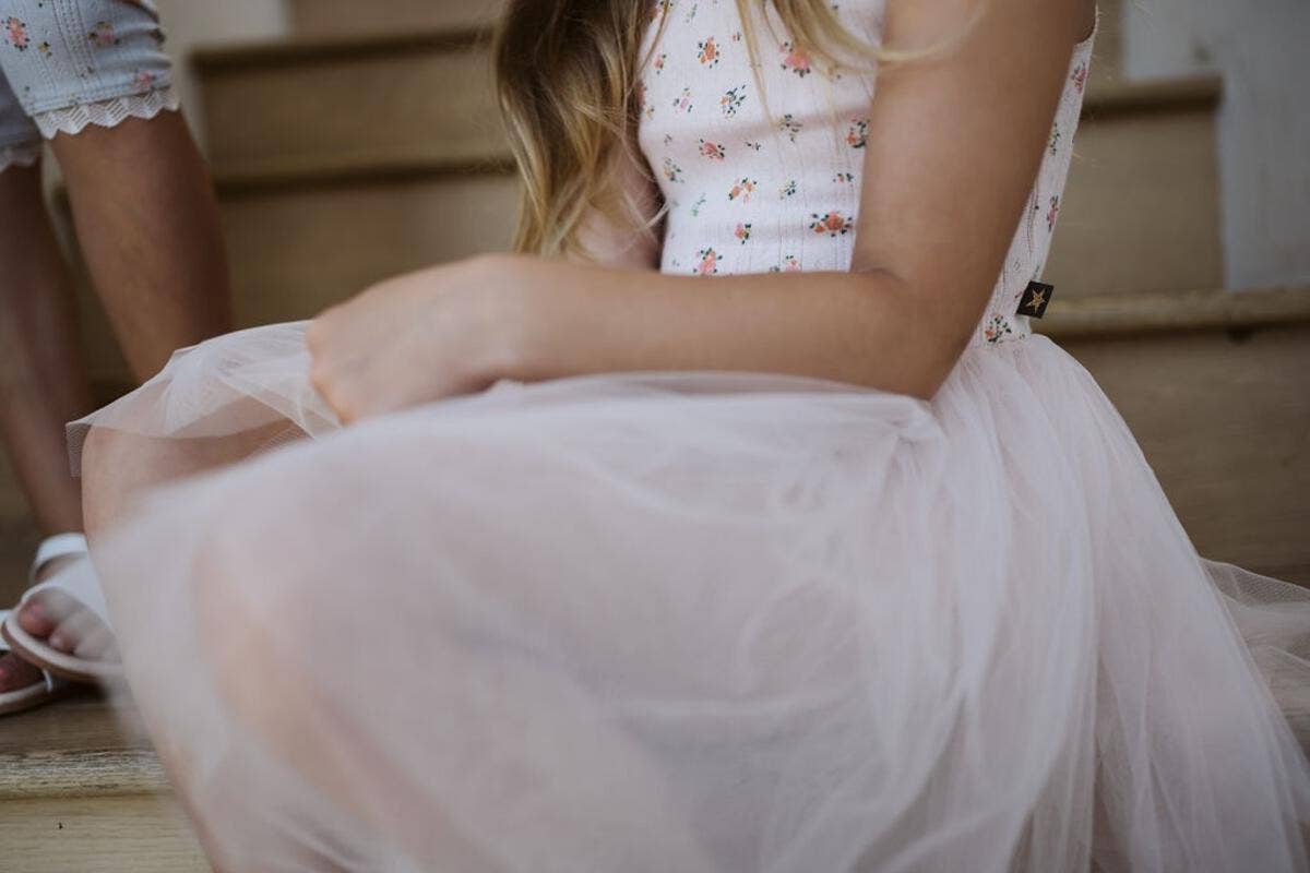 Vintage Flower2 Tutu