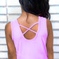 Simply Soft Tank Ruffle Skirt Dress - Candy Pink Lilac PRE-ORDER SHIPPING STARTS 5/07