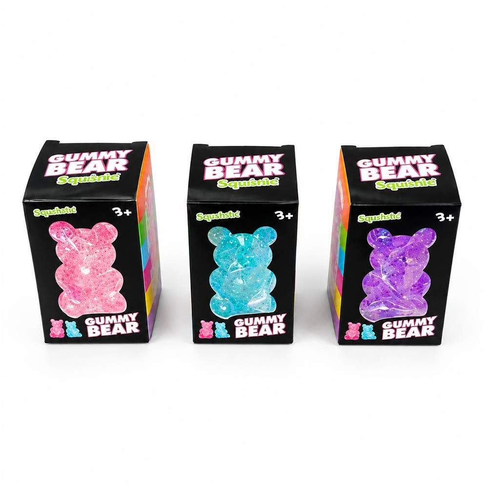 Glittered Gummy Bear Toy