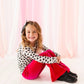 Black Mini Hearts | Soft Long Sleeve
