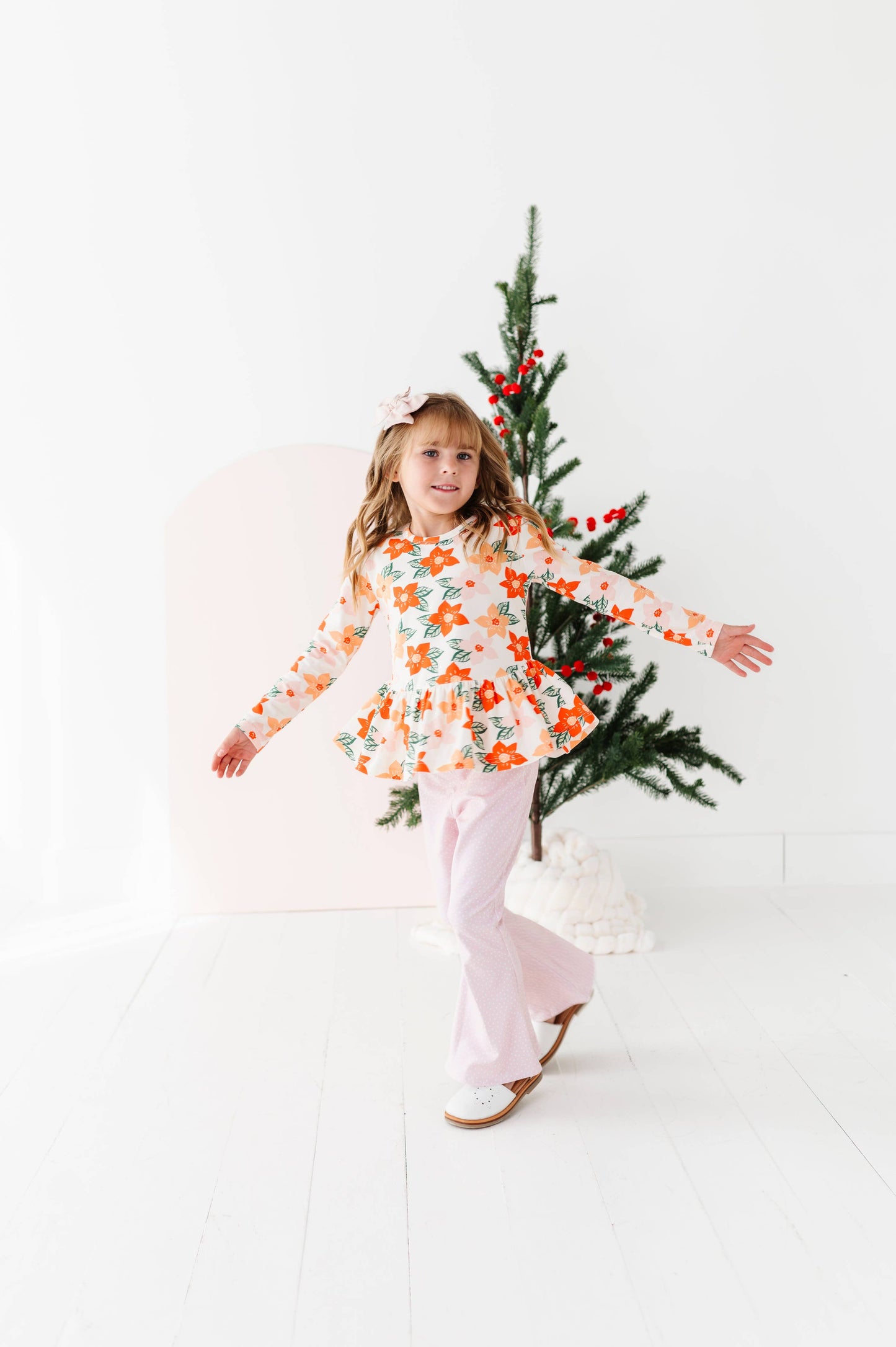 Pink Dottie | Flares