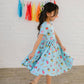 Classic Twirl Dress in Back To School Print