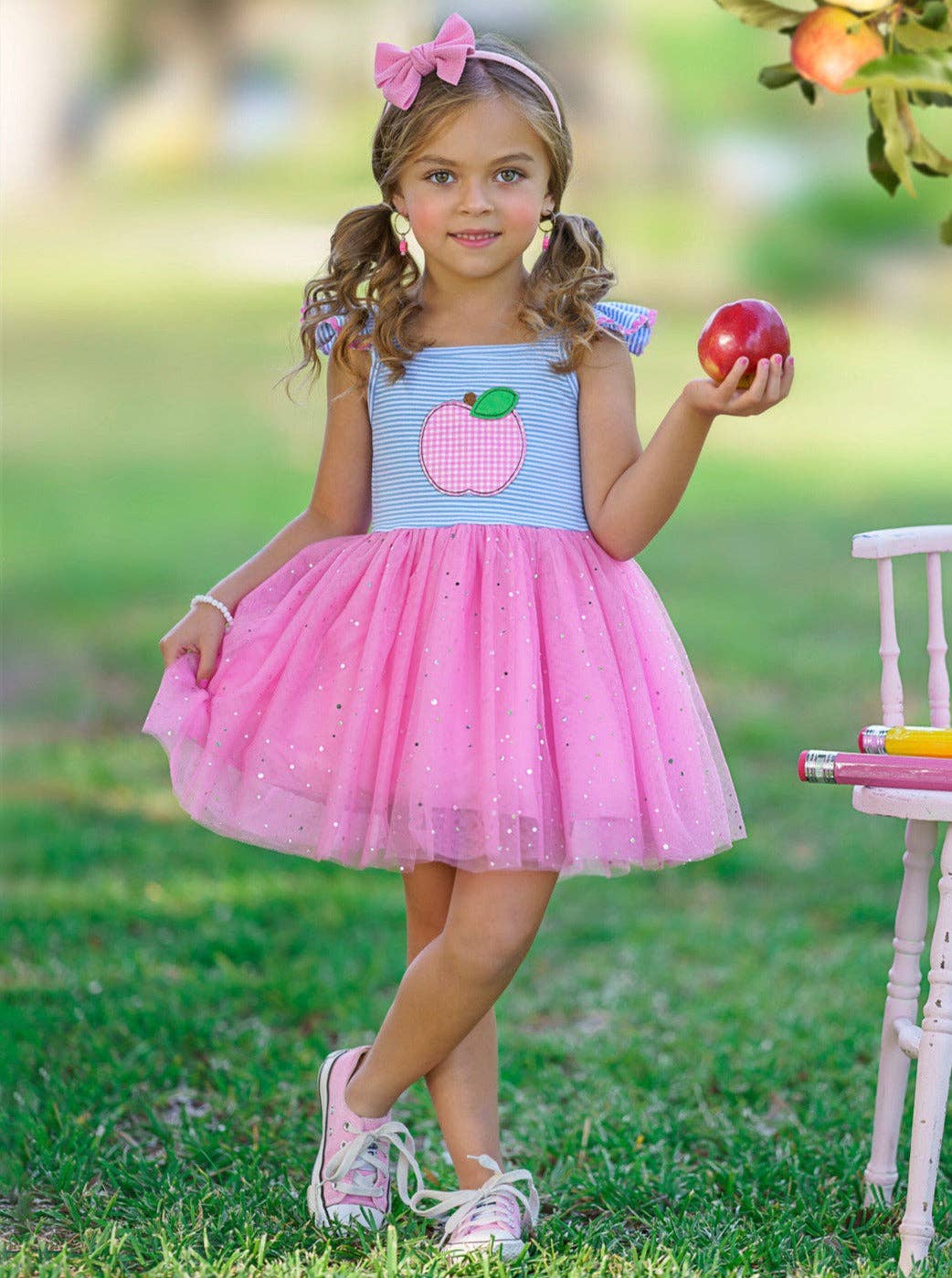 Apple tutu dress