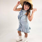 Ruffle Gem Denim