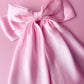 Silky Oversized Ribbon Hair Bow Barrette