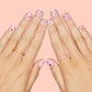 Girl Kids Nail Stickers, Bday Favors, Activity, Accessory