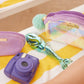 Mermaid Overnight Bag and Shell Cosmetic Bag