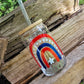 Patriotic Beer Can Glass, America Beer Glass, 4th of July