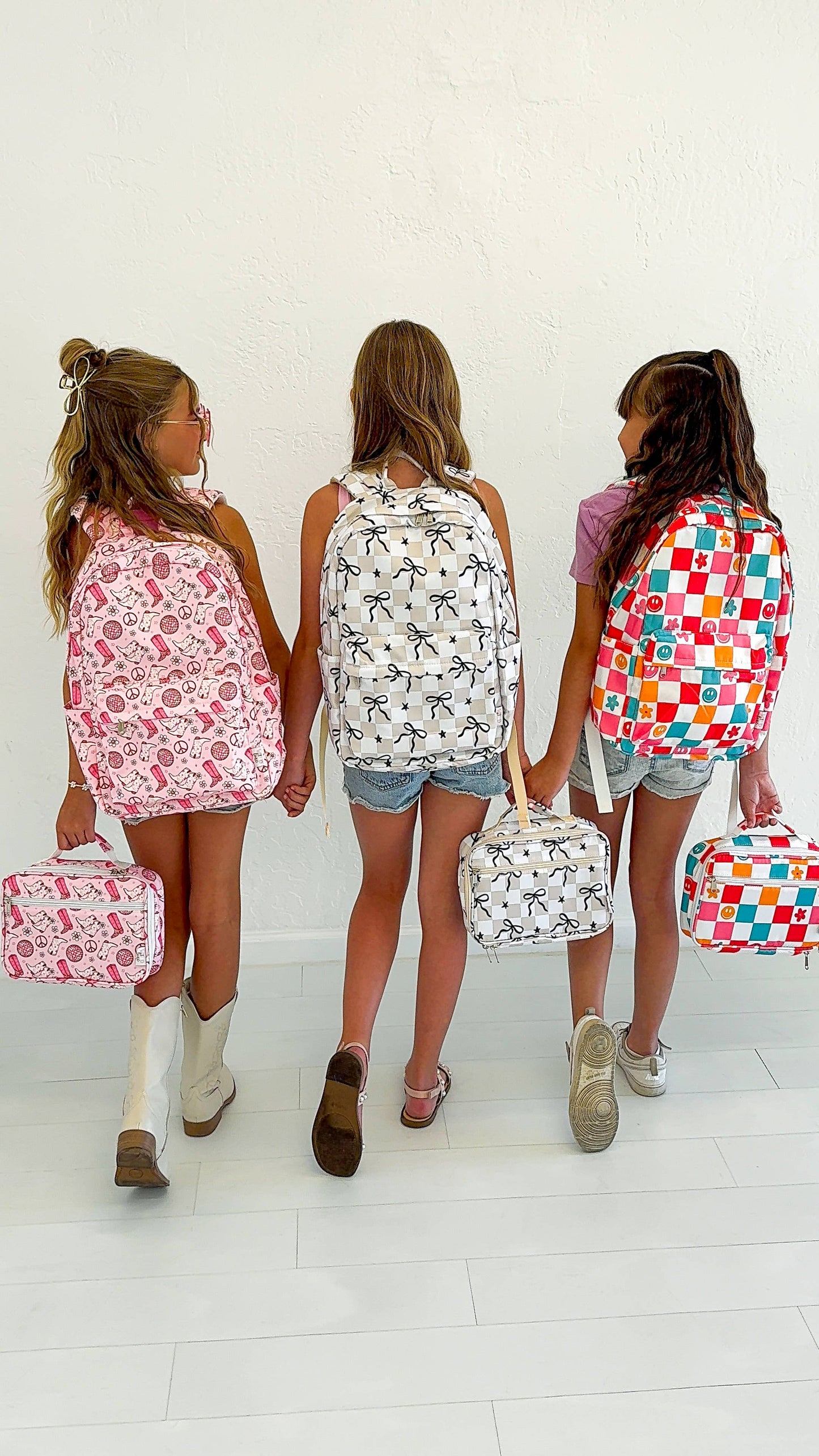 Smiley Vibes Backpack pair