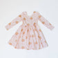 Gwendolyn Dress in Gingerbread | girls Christmas Dress