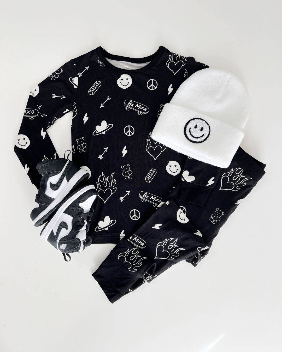 Bamboo Kids Clothing Two Piece Set | Be Mine