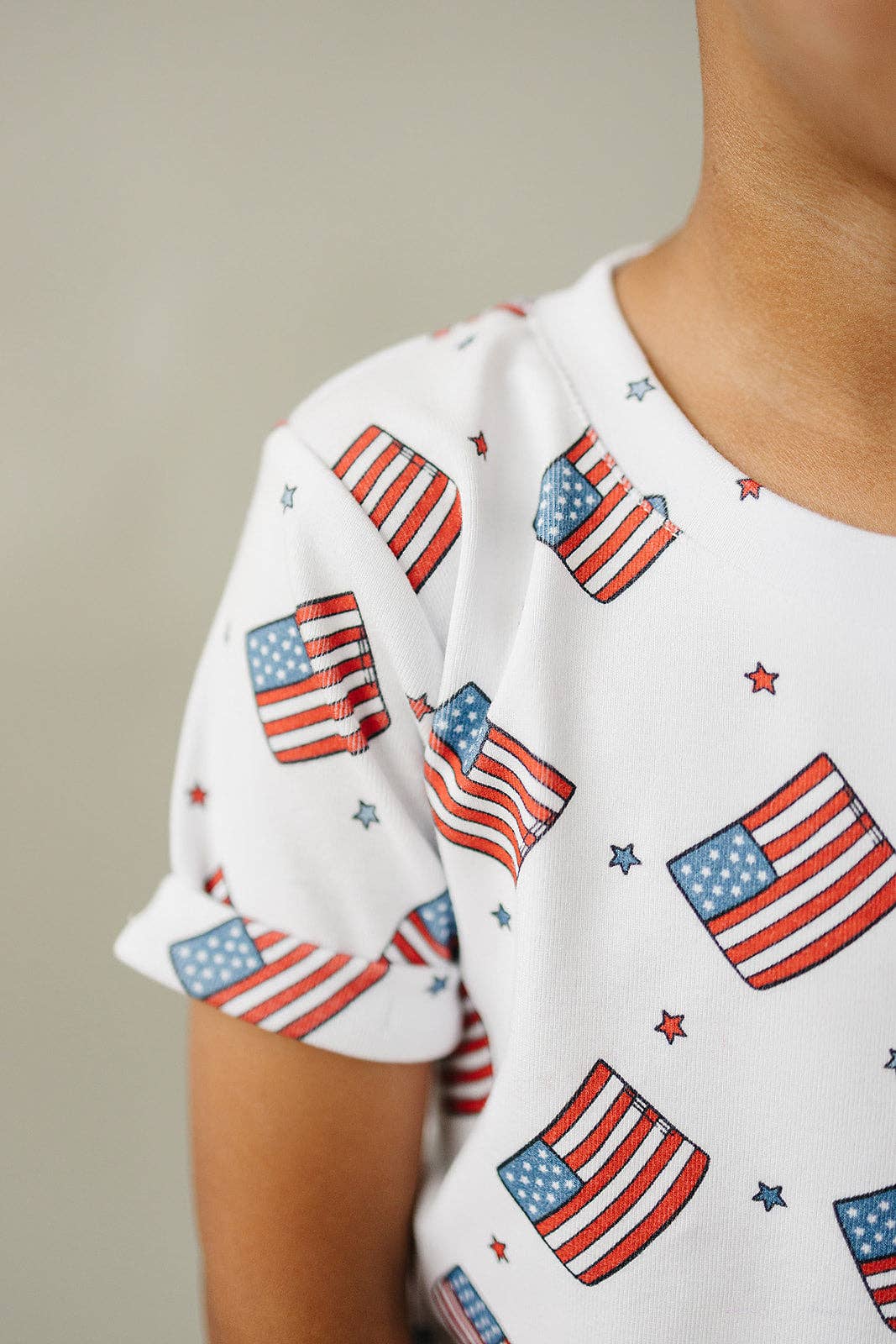 Fourth of July Cargo Shorts Set | Patriotic Vibes