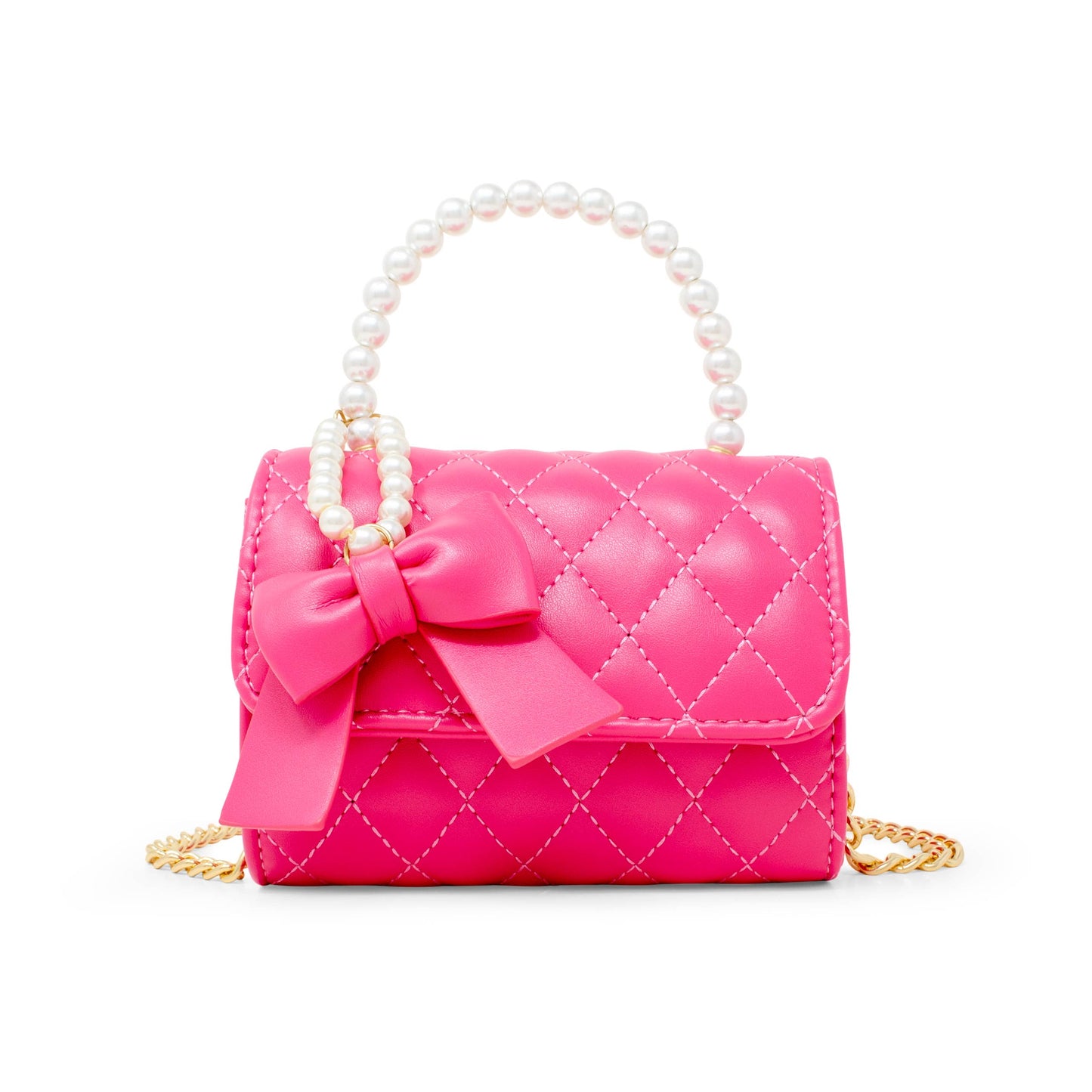 Quilted Pearl Bow