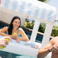 Blue Floating Cabana Bar