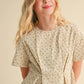 DROP SHOULDER DRESS