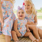 Macie Romper in Butterfly Dream | girls clothing