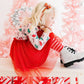 Disco Christmas Long Sleeve Tutu Dress Kids Holiday