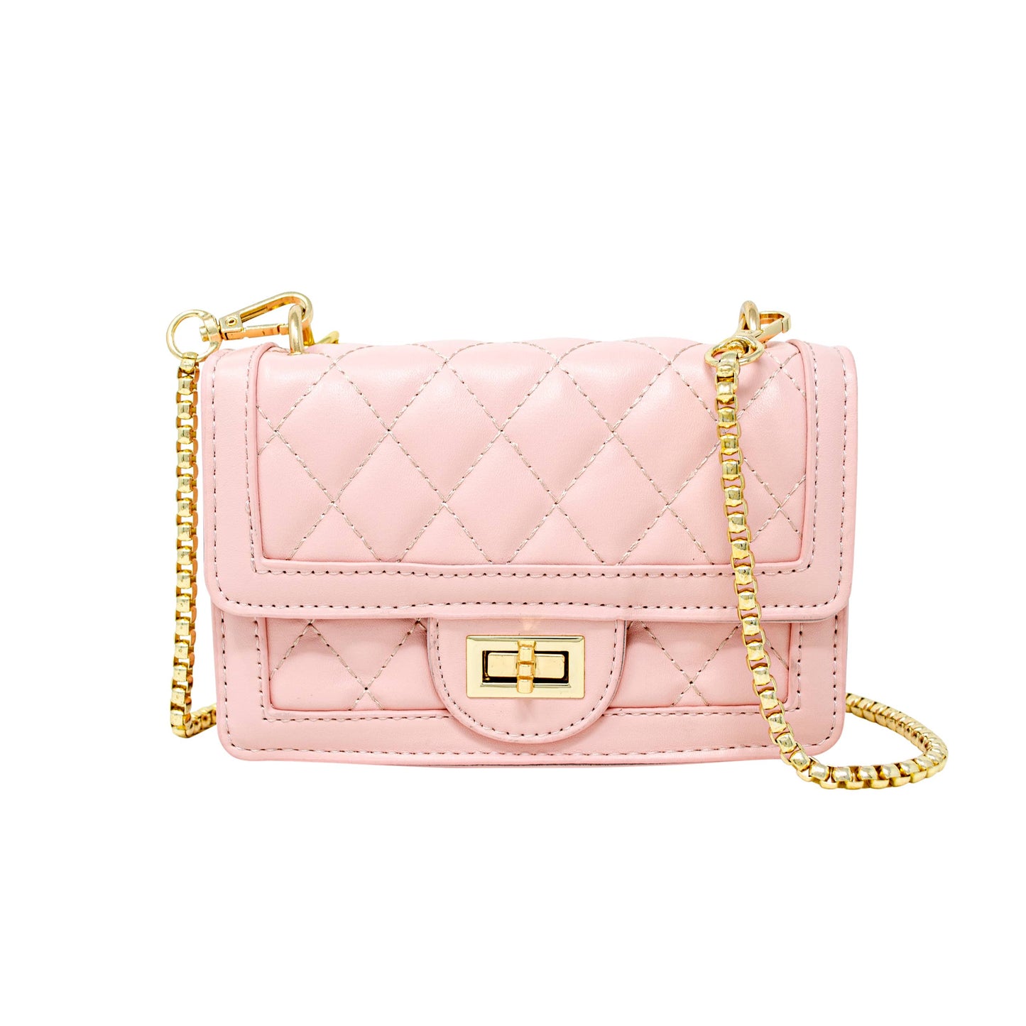 Classic Quilted Large Flap Handbag