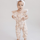 Daisy Flutter Jumpsuit | Latte