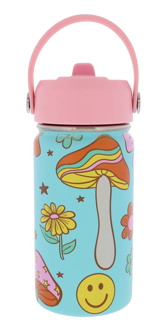 Kids Totally Happy 12 Oz. Bottle With Straw Cap