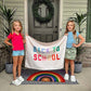 {Rainbow} Back To School Banner