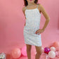 White Sequin Dress 