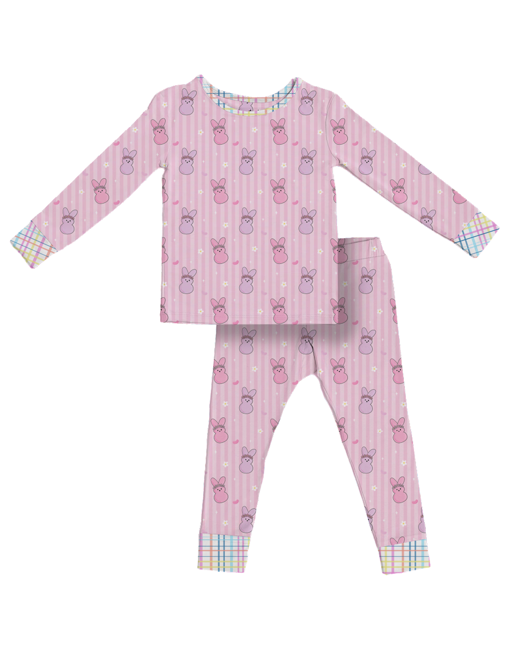 Pink Peeps Kids Pajamas