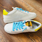 Pink Glitter Star Yellow and Blue Accent Sneakers - Kids 
