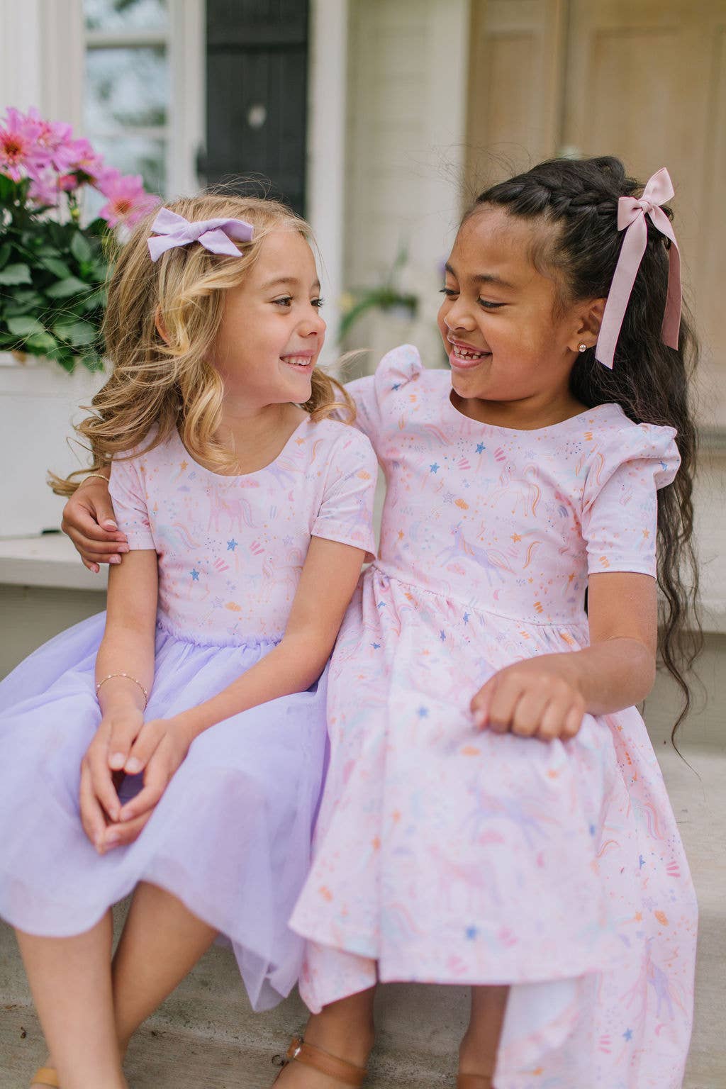 Puff Dress in Dreamy Unicorn
