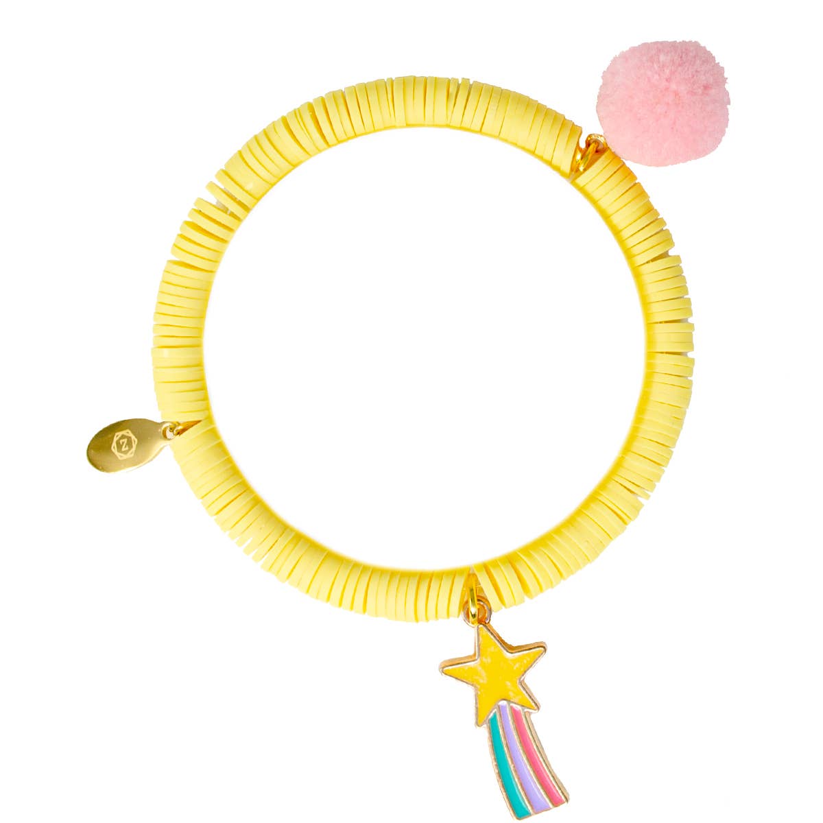 Bright Pom Pom Bracelet Tower