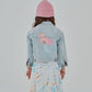 Patched Denim Jacket