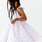 Rosita Dress in Patriotic Flags| Pocket Twirl Dress