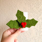 Holly Felt Shape Hair Clip