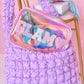 Quilted Scrunchies Hobo Sling Bag