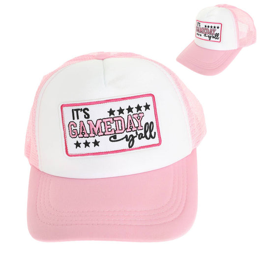 It's Game Day Ya'll Mesh Backing Baseball Cap