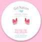 CLIP ON Cutie Earrings- Glitter Butterfly