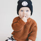 Smiley Baby & Kids Beanie | Black